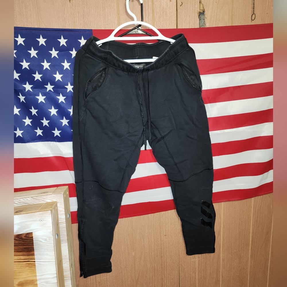 Adidas Harden zip leg joggers L